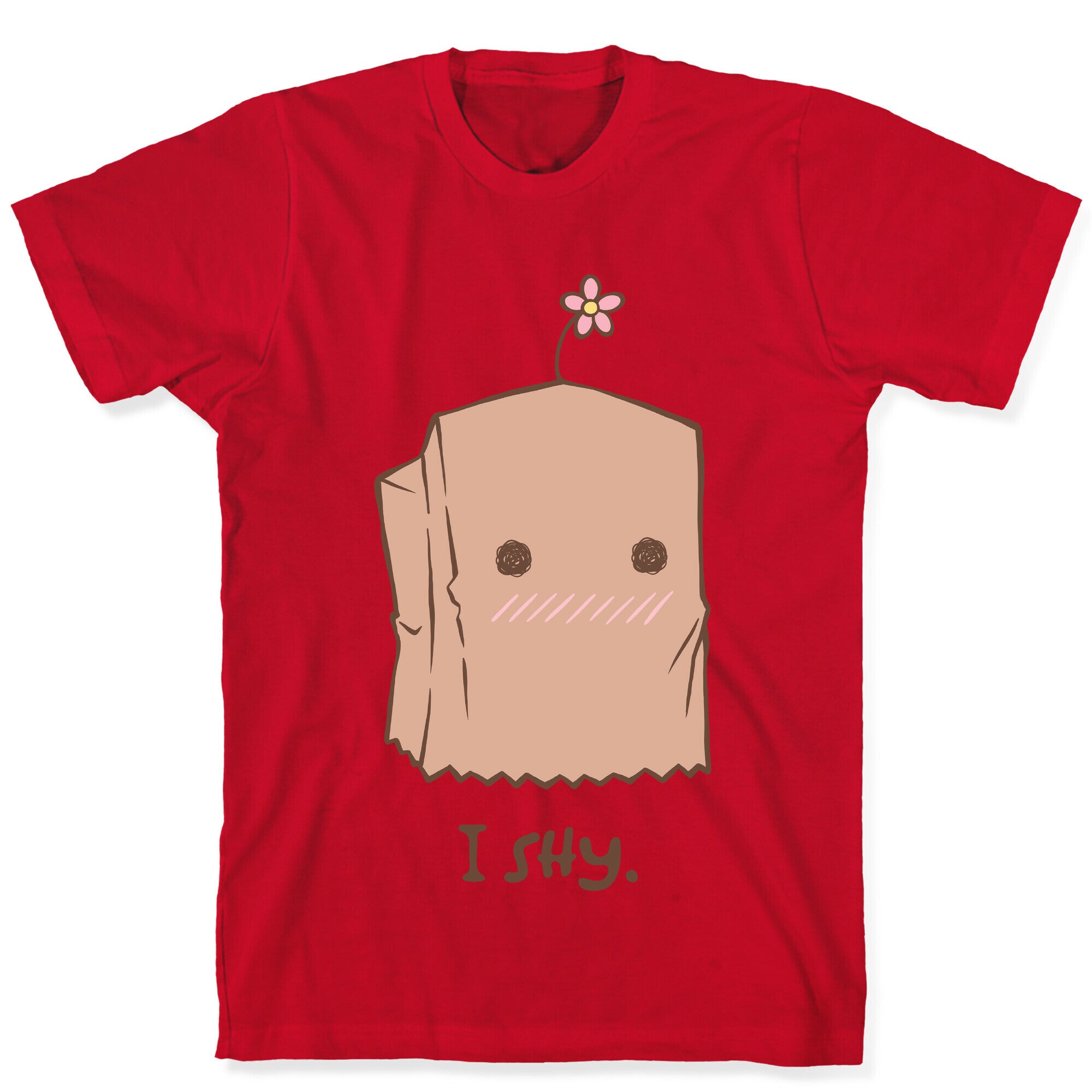 I Shy Paper Bag T-Shirt